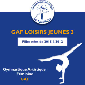Gymnastique à Nivelles de loisir pour les jeunes filles débutantes