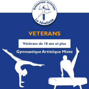 Illustration gymnastique artistique - Mixte Vétérans.